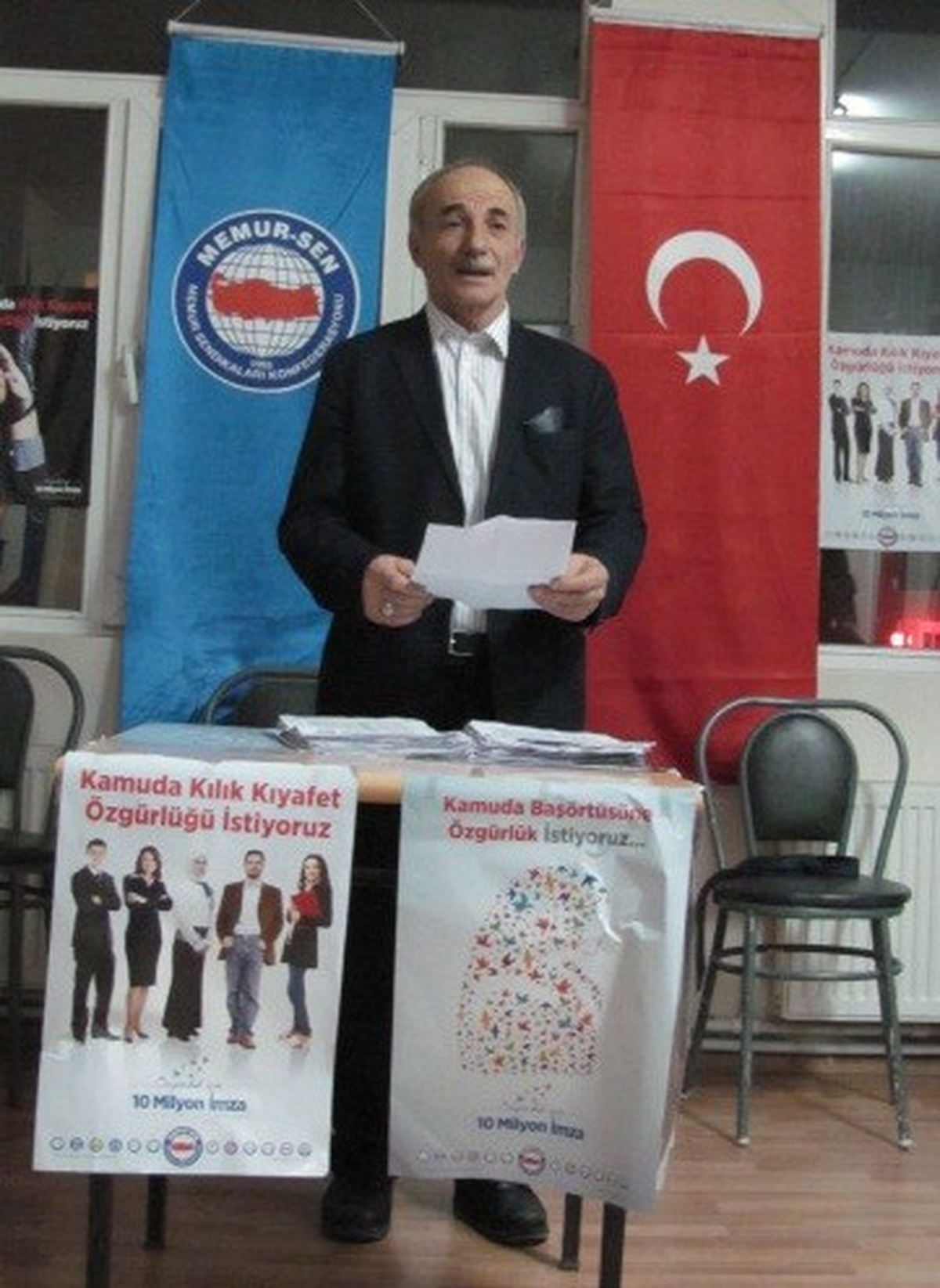 Memur- Sen Bayburt İl Temsilcisi Fikret Özbey Açıklaması