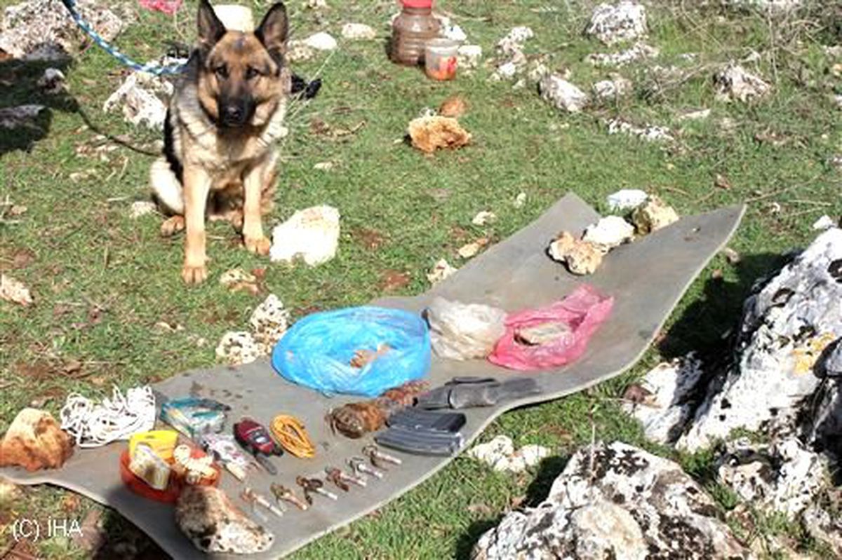 PKK\'nın Cephanesini "Akım" Ortaya Çıkardı