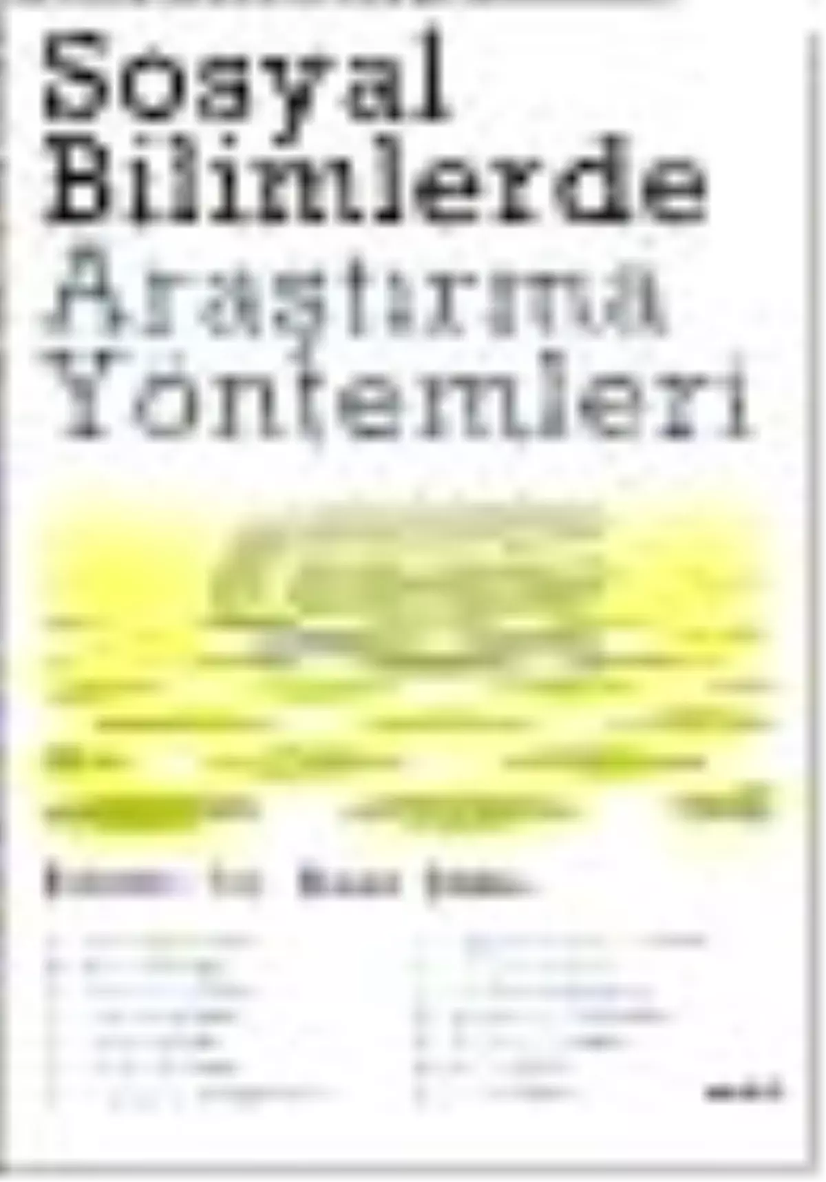 Sosyal Bilimlerde Araştırma Yöntemleri Kitabı