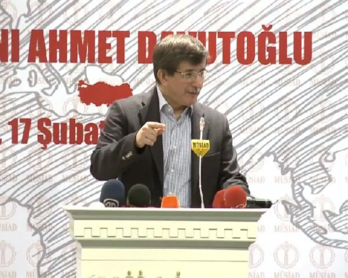 Davutoğlu\'ndan İşadamlarına \'Ortadoğu\'ya Gidin\' Çağrısı