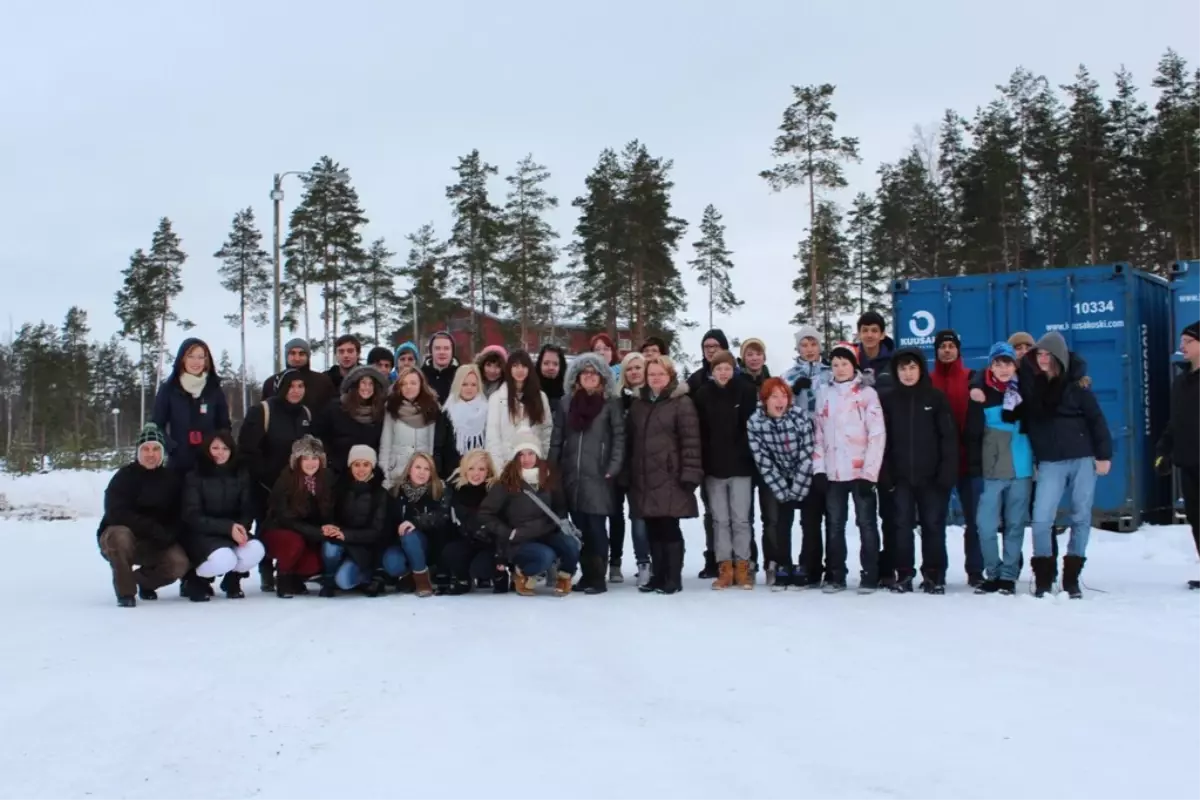 Burhaniyeli Gençler Finlandiya Gezisinden Döndü