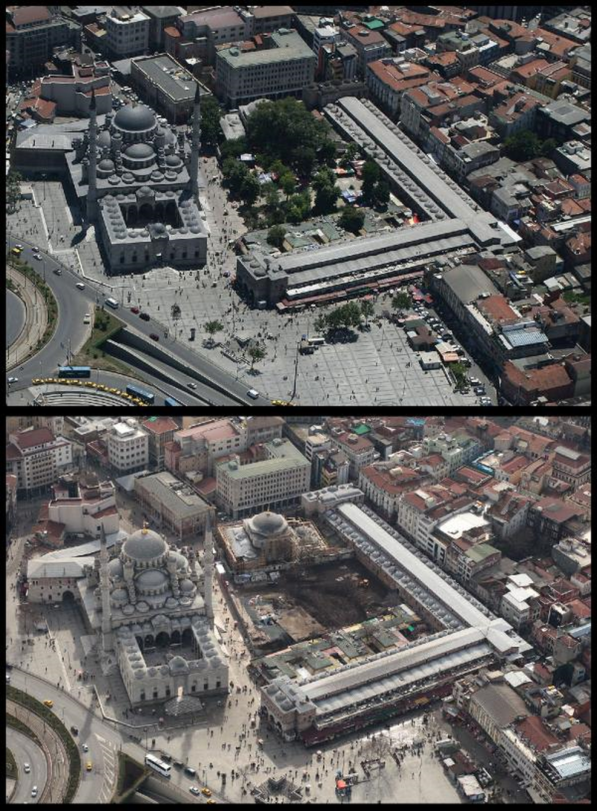 Eminönü, Yeni Cami Parkı ve Çevre Düzenlemesiyle Yeni Bir Çehreye Kavuşacak