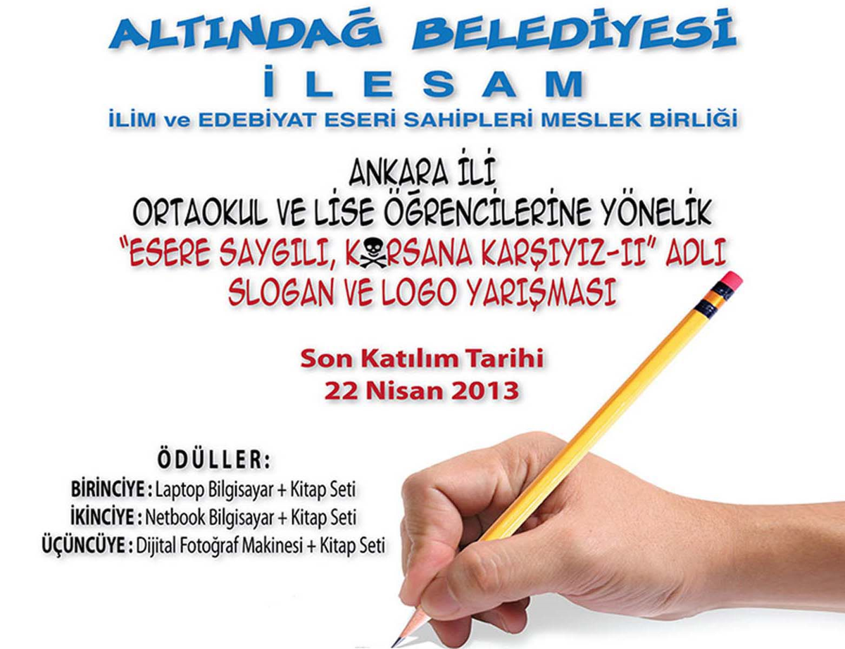 Gençler Korsanla Mücadele İçin Logo Tasarlayacak