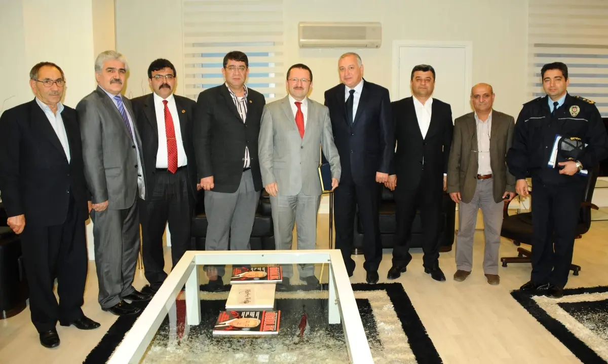 İl Emniyet Müdürü Sağlam'dan Aesob'a Ziyaret