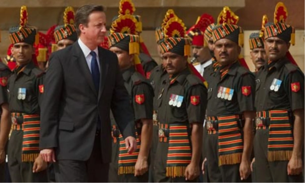 İngiltere Başbakanı Cameron, Hindistan\'da