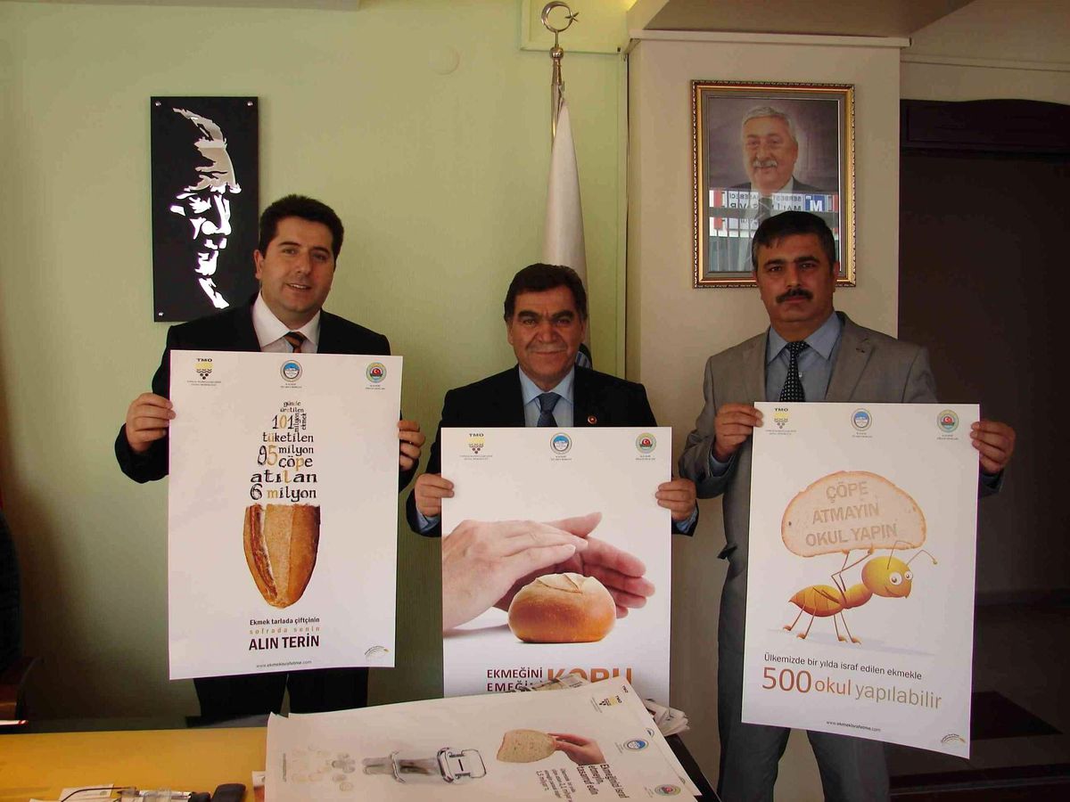 Kesob\'dan Ekmek İsrafını Önleme Kampanyası\'na Destek