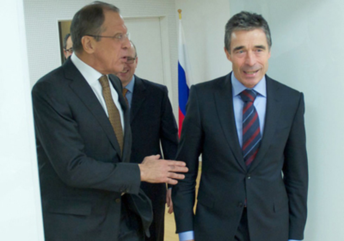 Lavrov, Rasmussen\'i Ziyaret Etti