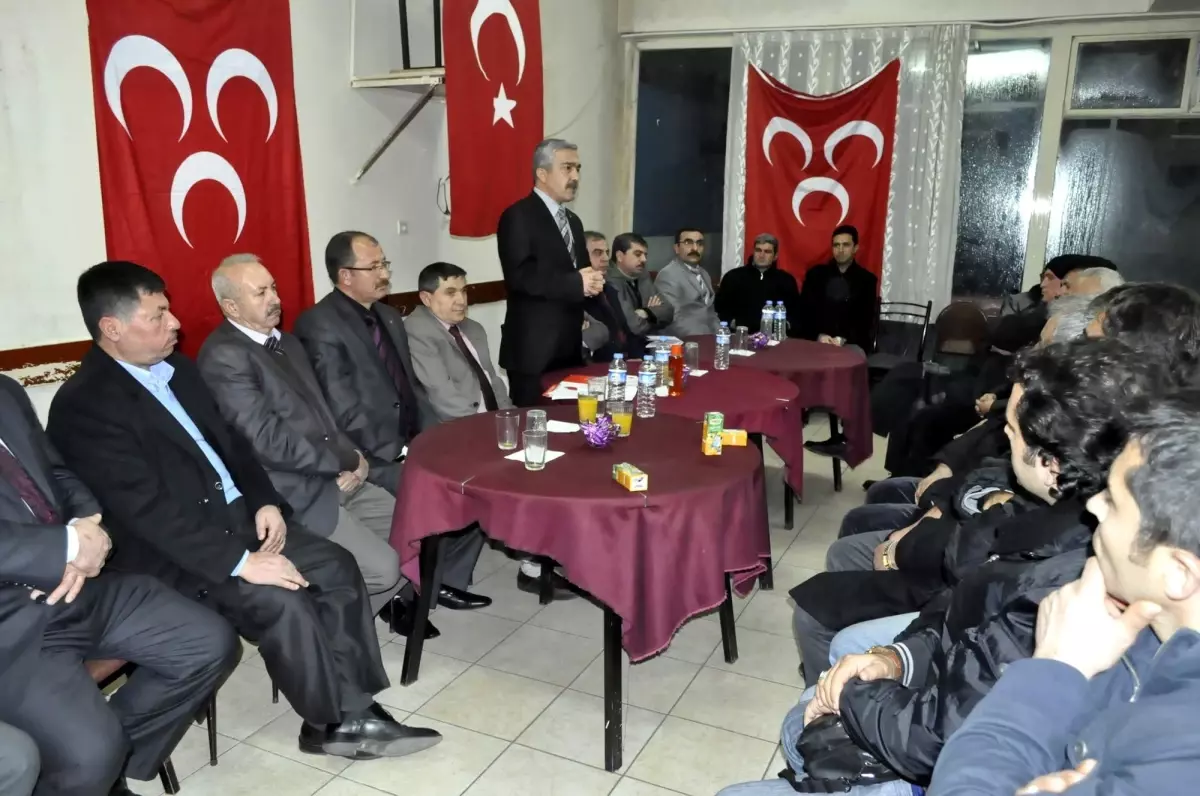 MHP Melkgazi Mimsin\'de Toplandı