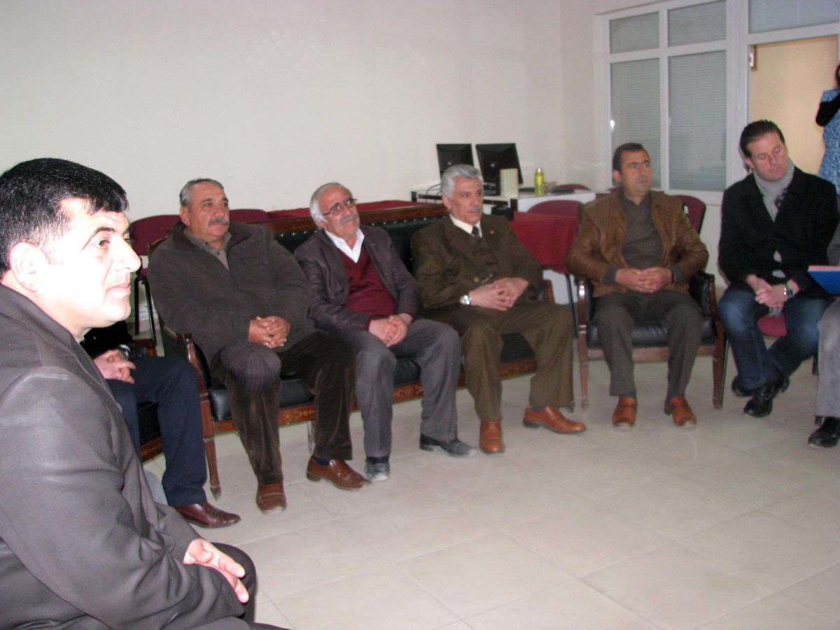 Sorgun\'da Muhtarla Asayiş Toplantısı Yapıldı