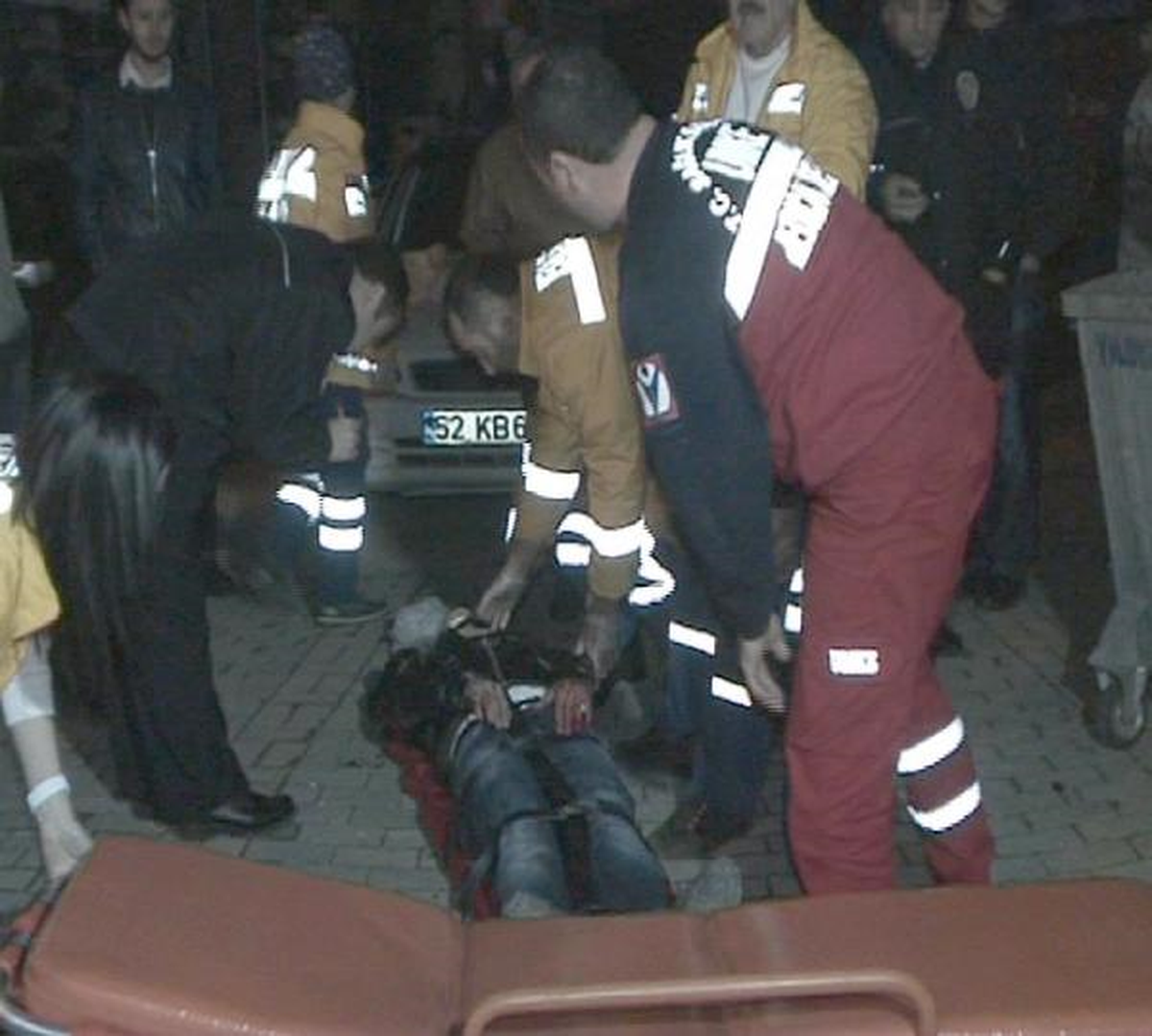 Yaralı Kurtulduğu Kazada Otomobili Sordu