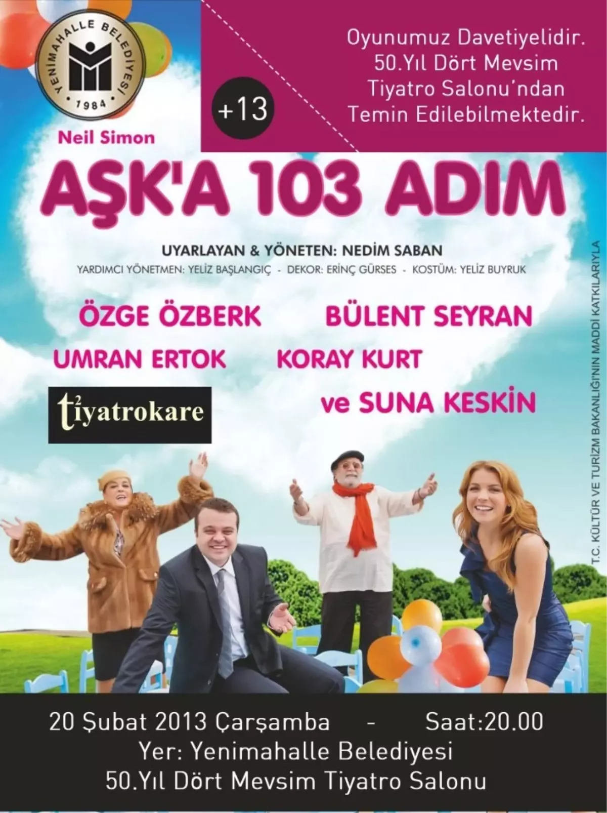 \'Aşka 103 Adım\' Yenimahalle\'de