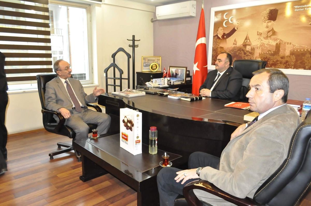 Birleşik Kafkasya Derneğinden MHP\'ye Ziyaret