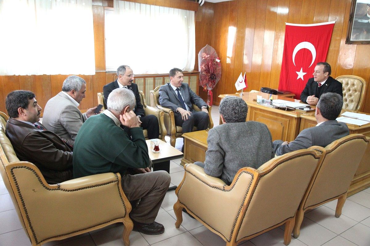 Özel İdare\'den Kızılay Başkanına Hayırlı Olsun Ziyareti