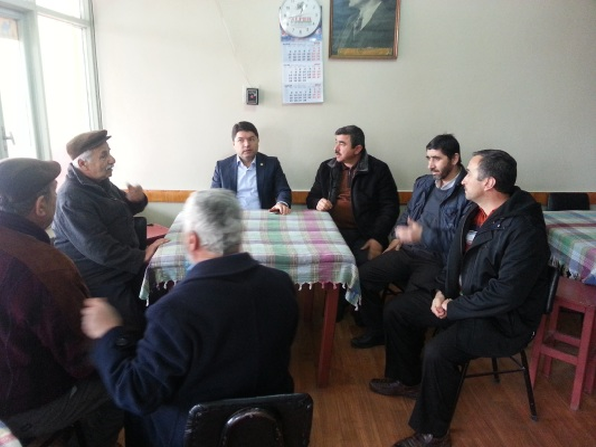 Yılmaz Tunç Kazpınarı Köyünü Ziyaret Etti