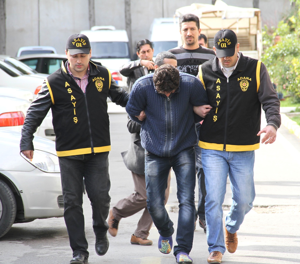 17 Saniyede PTT Soygunu Güvenlik Kamerasında
