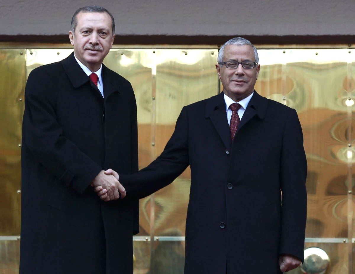 Başbakan Erdoğan, Libya Başbakanı Zeydan Onuruna Yemek Verdi