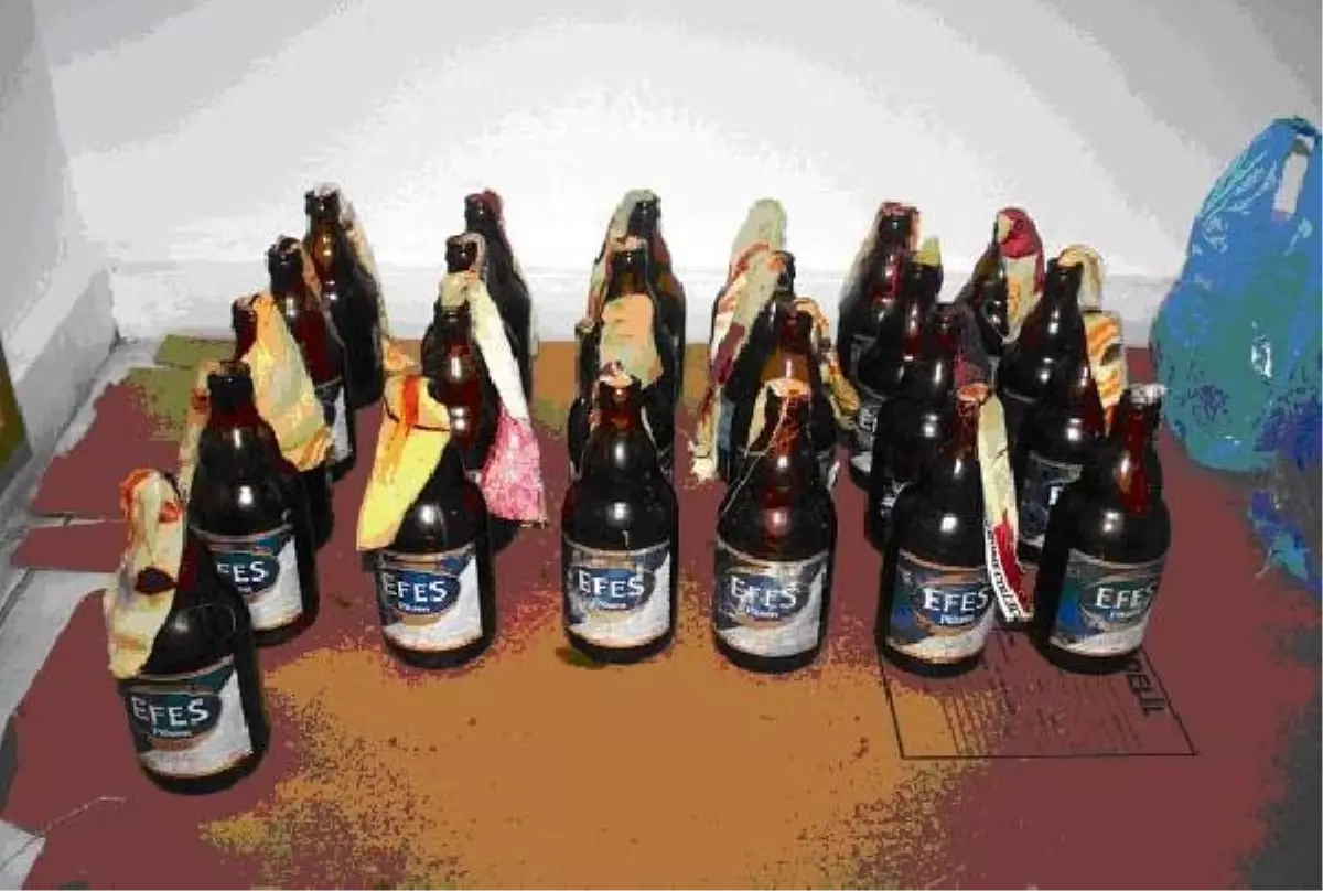 Bismil\'de 25 Molotof Kokteyli Ele Geçirildi