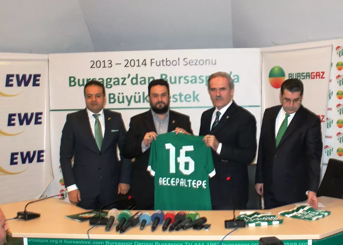 Bursaspor, Bursagaz ile Anlaşma İmzaladı