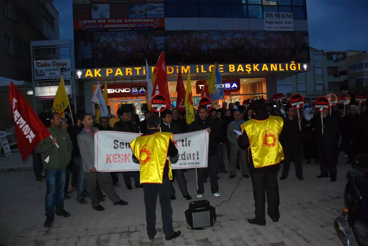 DHKP-C\'ye Yönelik Gözaltılar Protesto Edildi