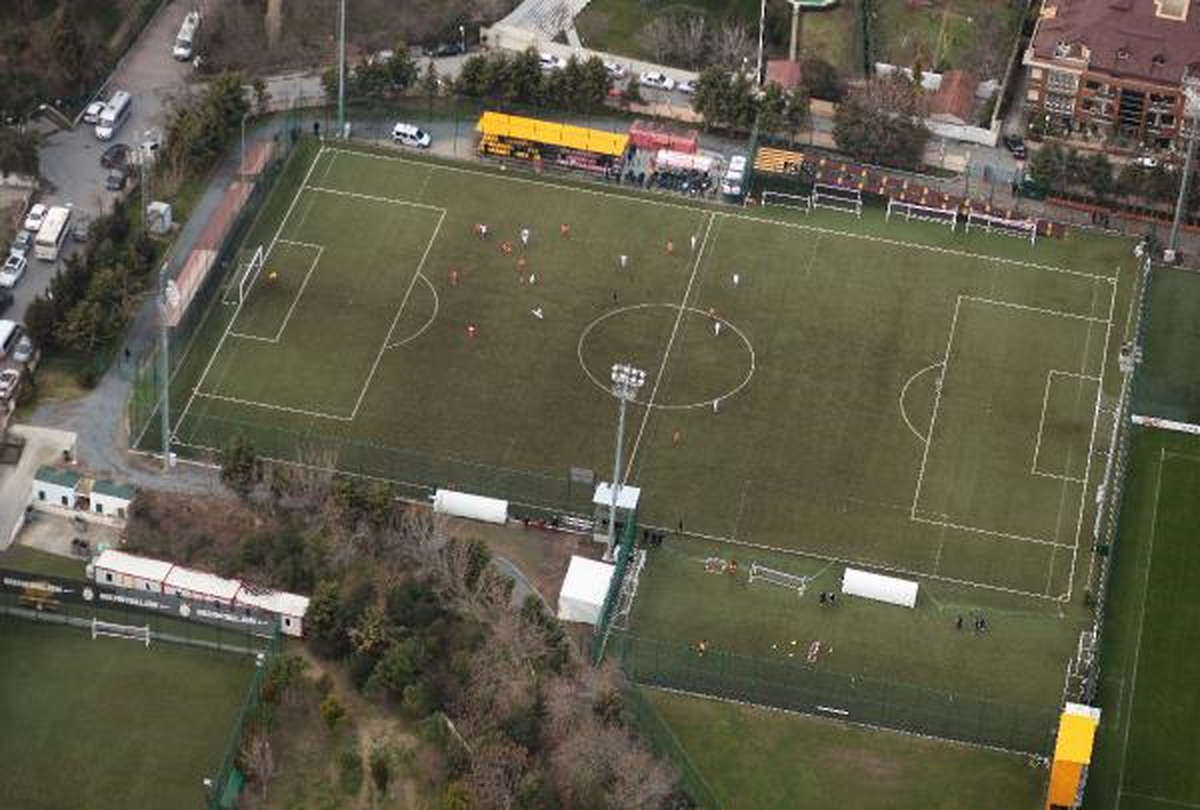 Florya Metin Oktay Tesisleri'nin Havadan Görüntüsü