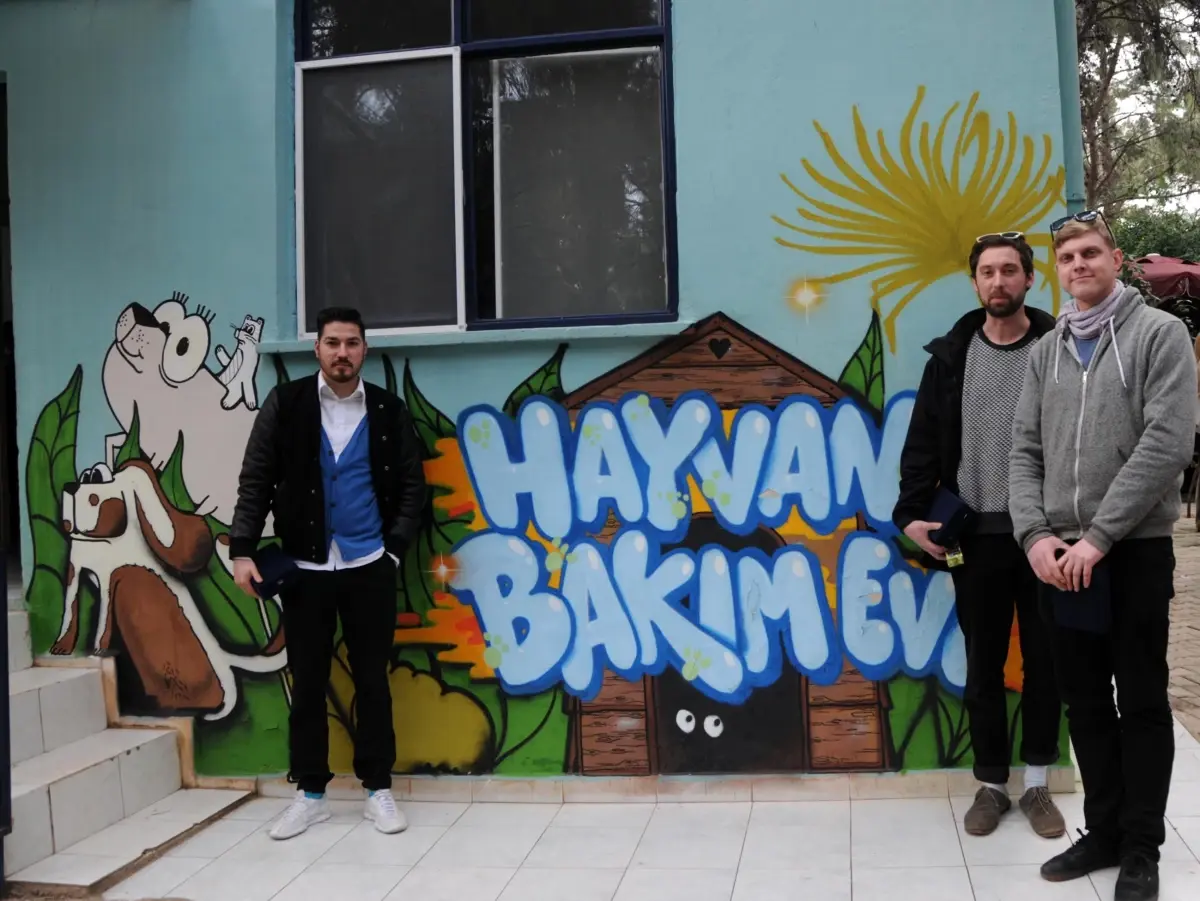 Havyan Bakımevi Grafiti ile Renklendi