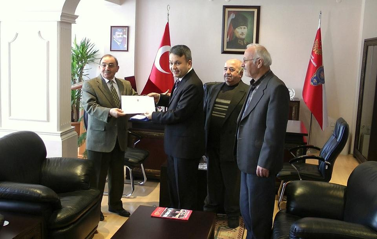 Huzur Derneği\'nden Emniyet Müdürüne Ziyaret