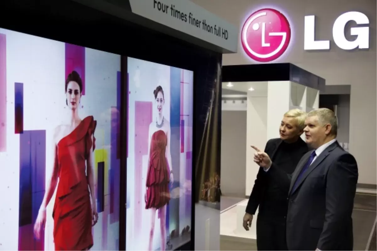 LG IPS Dijital Signage Sistemlerindeki Gücünü Kanıtladı