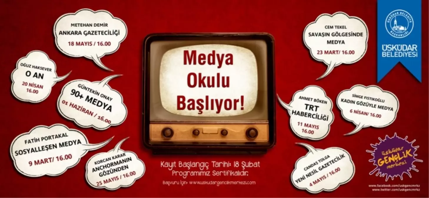 Medya Okulu Başlıyor