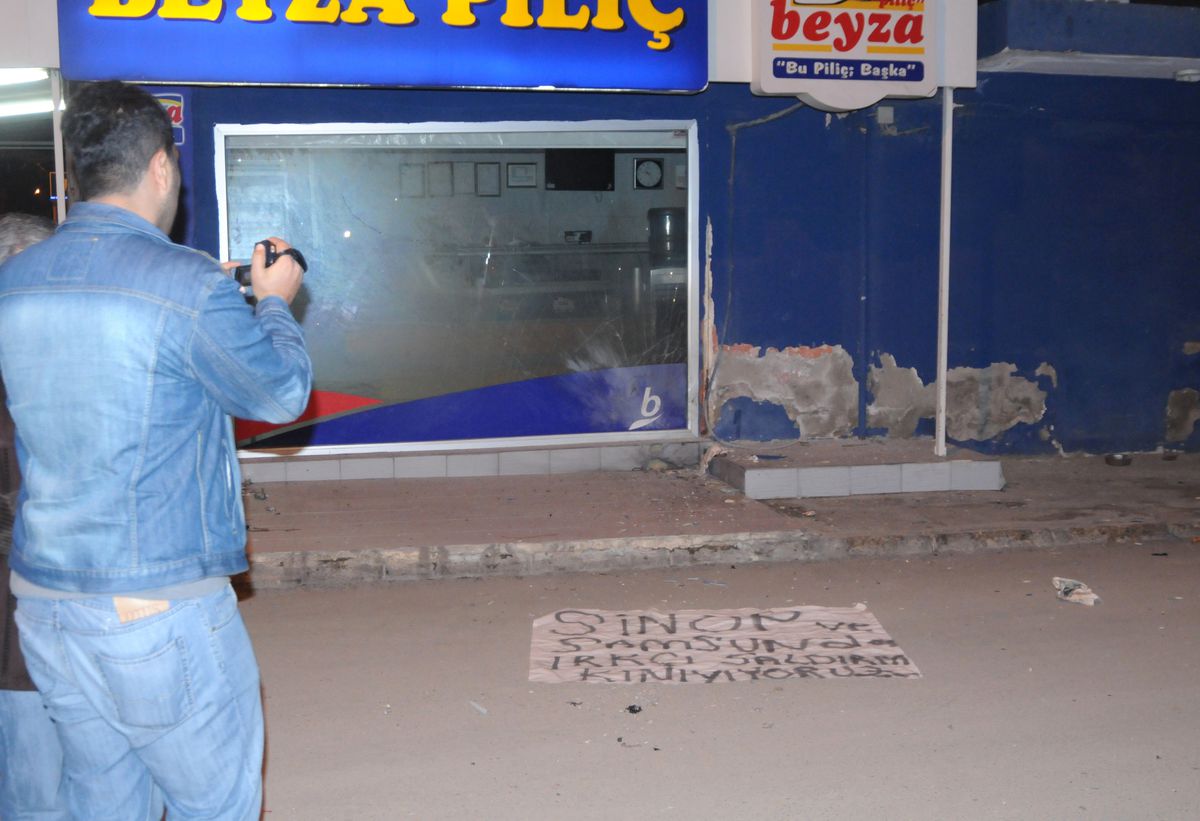 Mersin\'de Ses Bombalı Saldırı