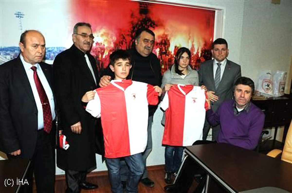 Öğrenciler Samsunspor\'u Ziyaret Etti