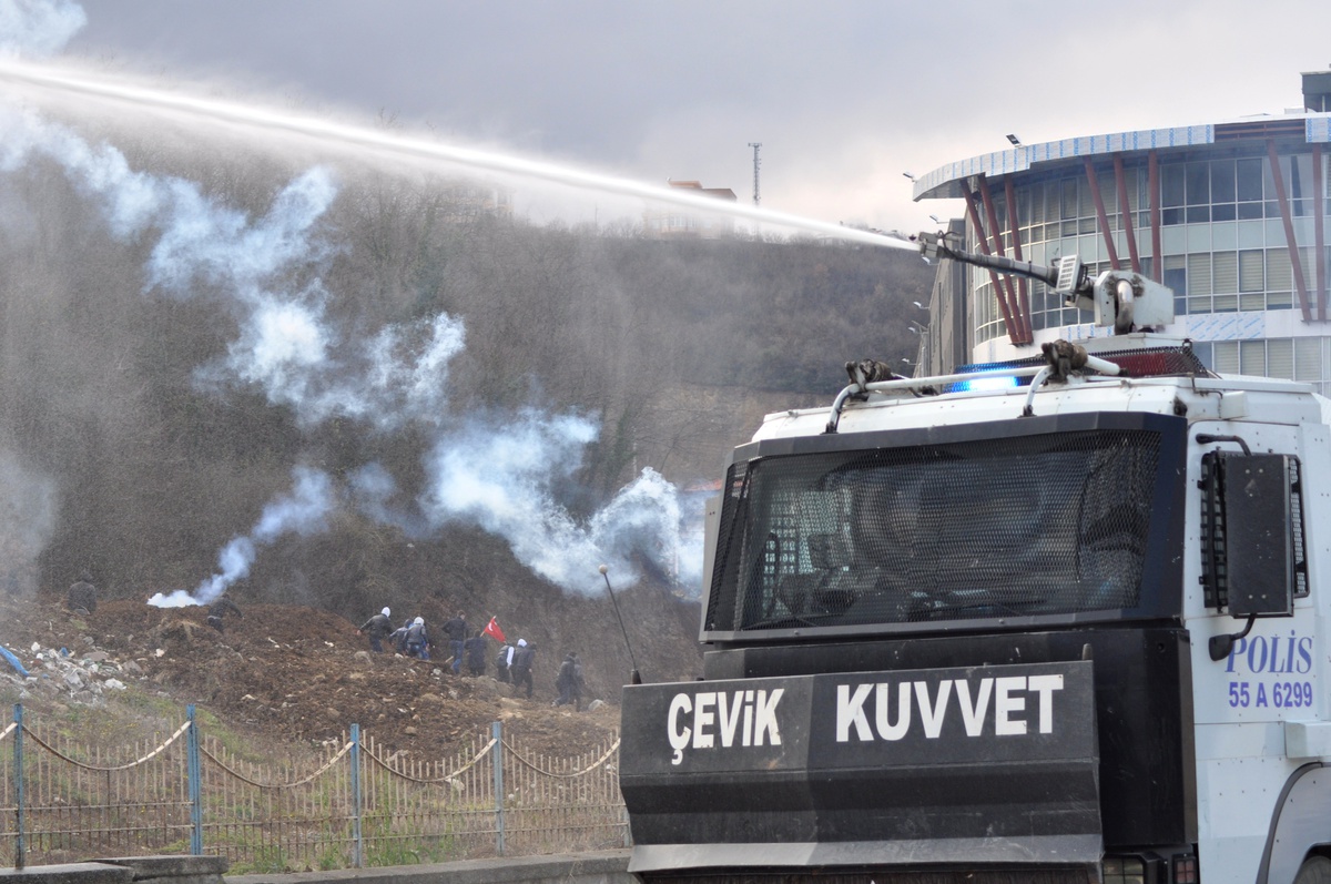 Samsun\'daki Olaylarda 56 Kişi Gözaltına Alındı