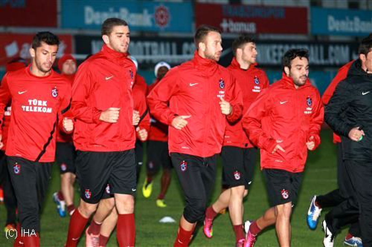 Trabzonspor, Mersin İdman Yurdu Maçının Hazırlıklarına Başladı
