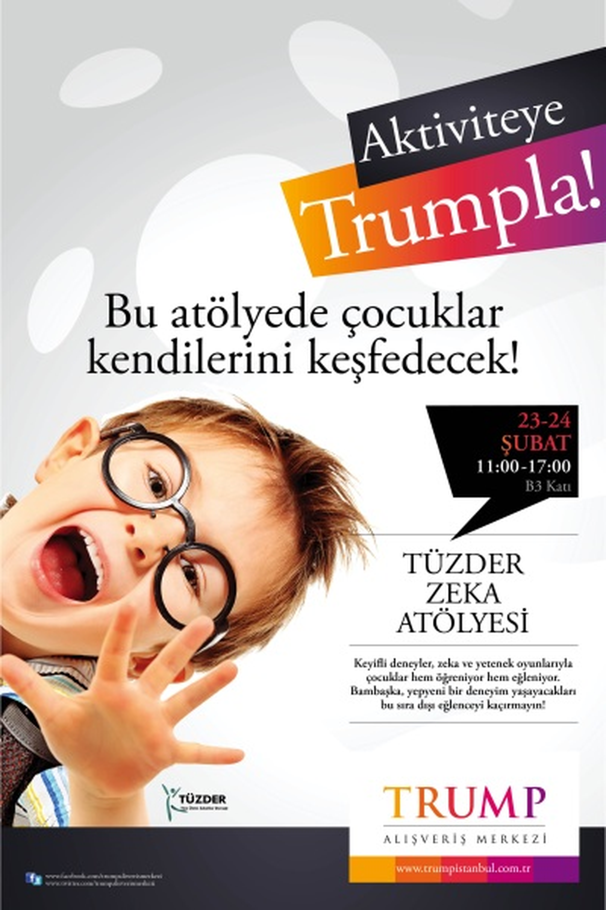 Zeka Atölyesi ile Hem Keşfedecek Hem Eğlenecekler