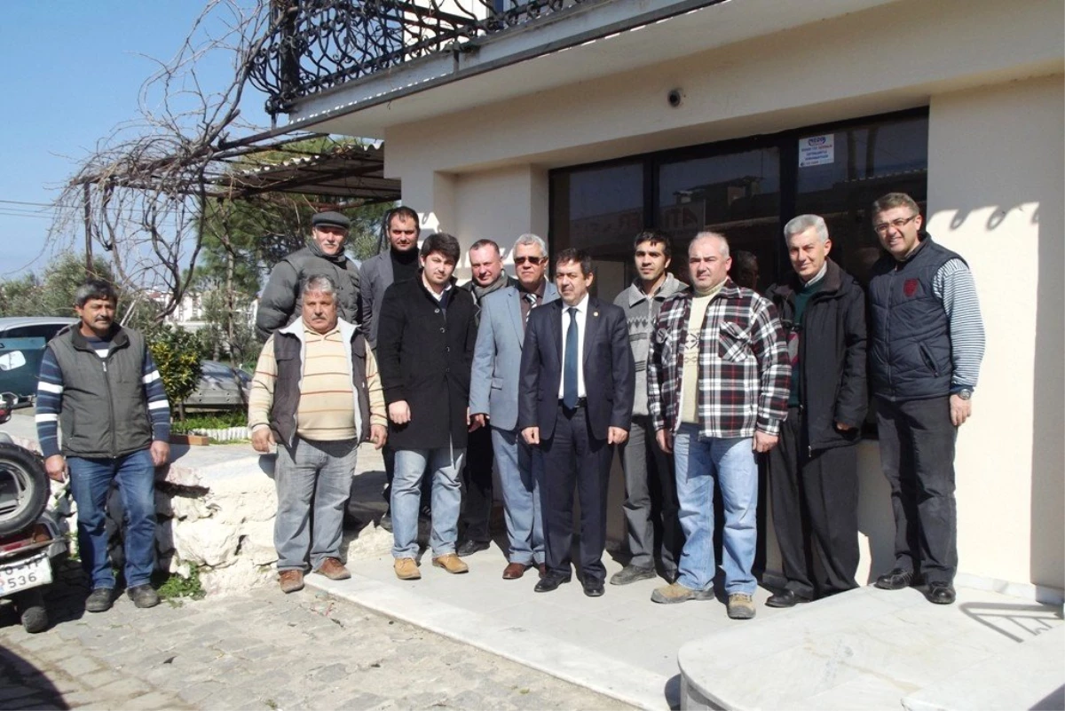 Ali Aydınlıoğlu\'dan Şoförler ve Sanayi Sitesi Odalarına Ziyaret