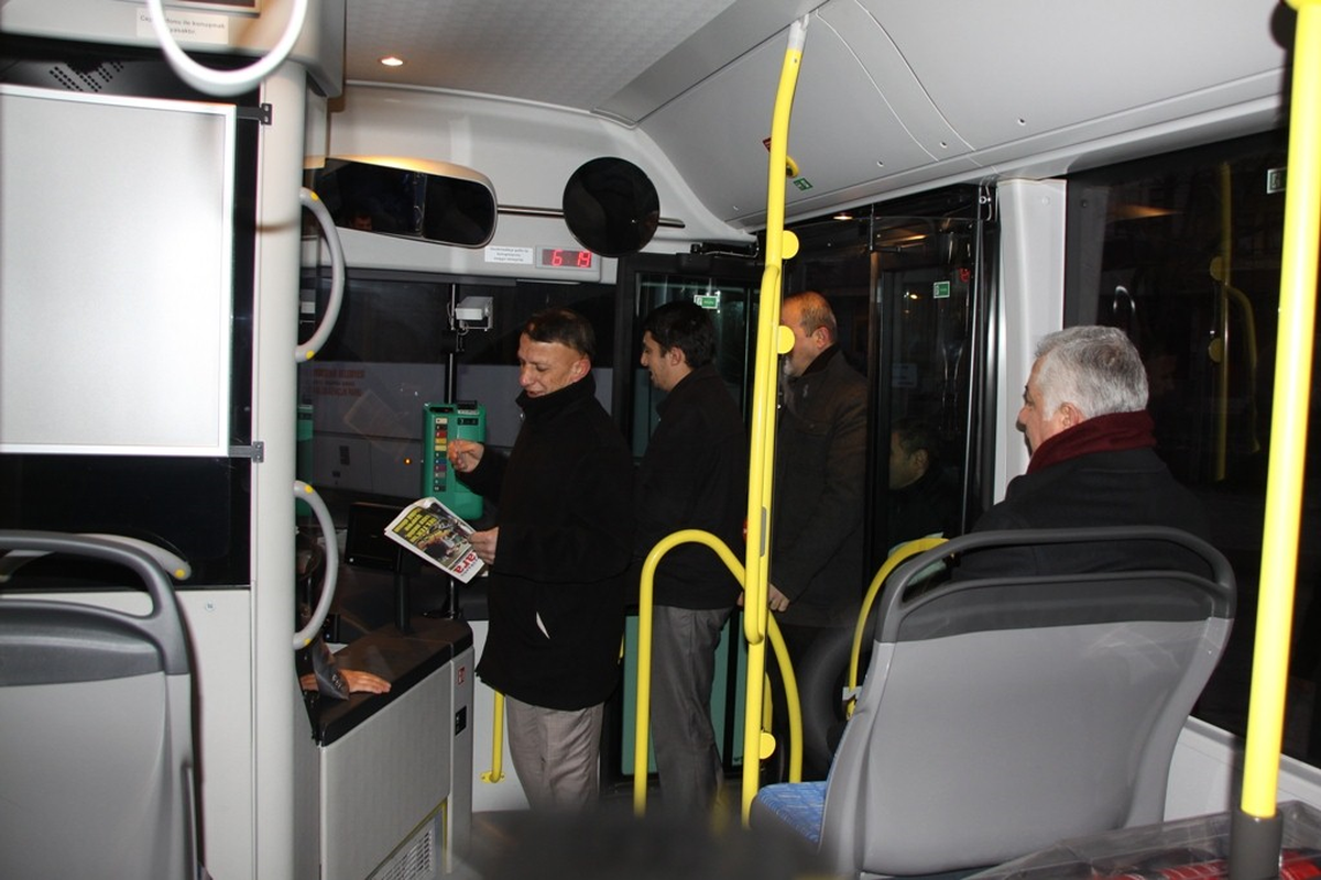 Çubuk-Ankara Arası Metrobüs Seferleri Başladı