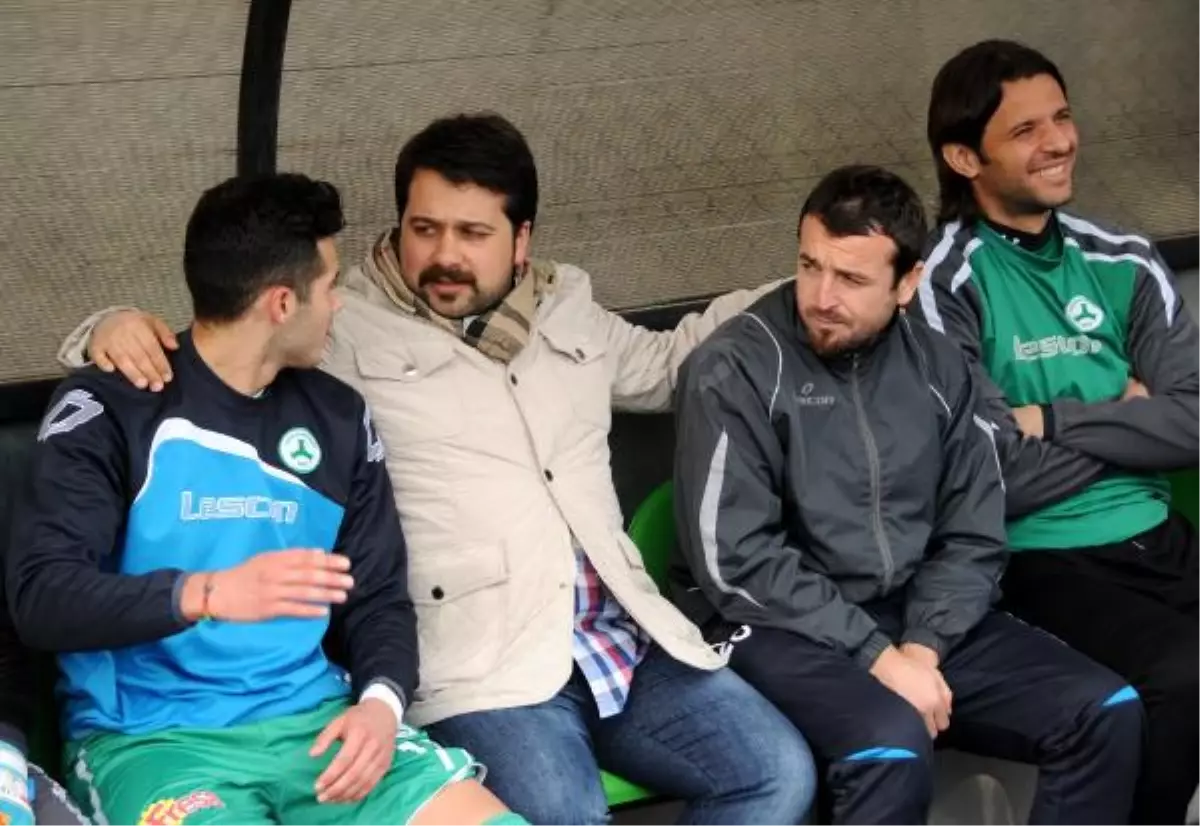 Giresunspor Suni Çimde Çalıştı