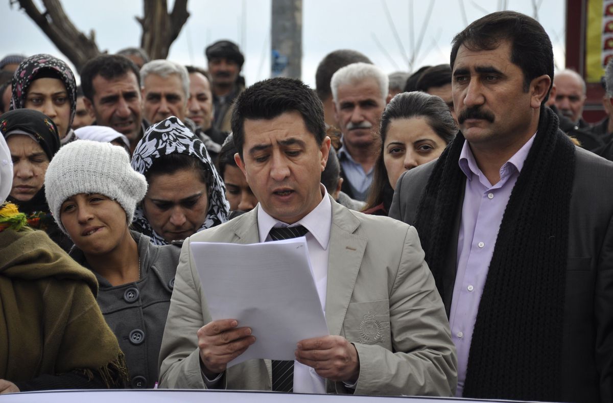 Şırnak\'ta Dünya Anadil Günü Nedeniyle Basın Açıklaması Yapıldı