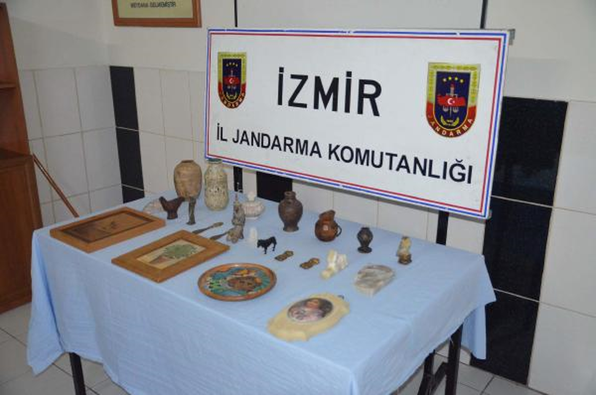 Torbalı\'da Tarihi Eser Kaçakçılığı
