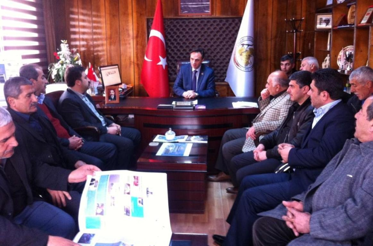 AK Parti Mardin İl Yönetiminden Ömerli Belediyesi\'ne Ziyaret