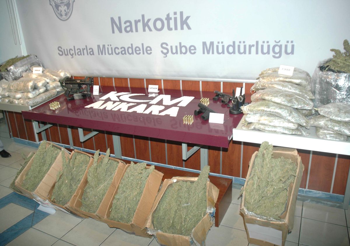 Ankara\'da Uyuşturucu Operasyonları