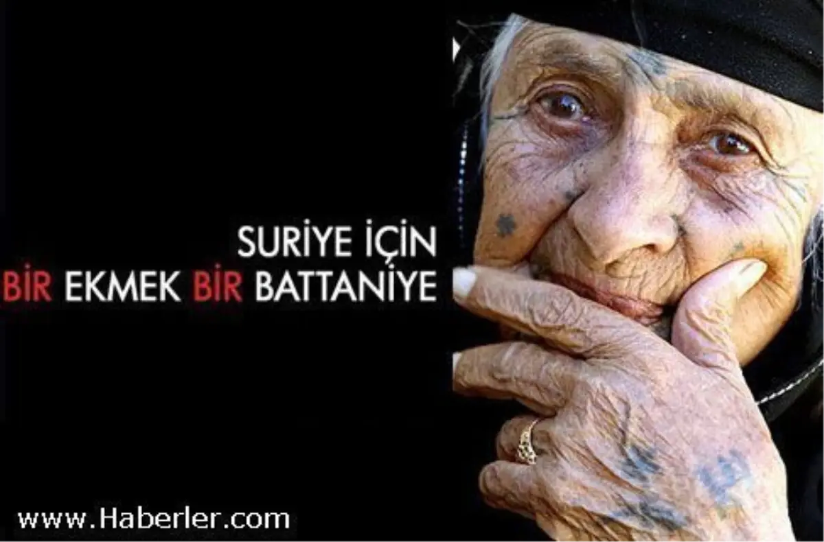 "Kış Geldi... Suriye İçin Bir Ekmek, Bir Battaniye"