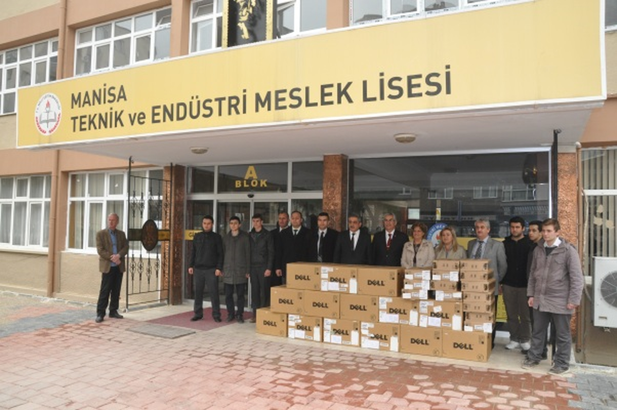 Meslek Lisesi\'ne Bilgisayar Desteği