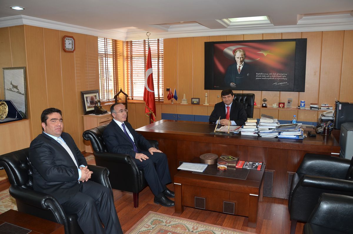 Orman Bölge Müdürü, Vali Mayda\'yı Ziyaret Etti