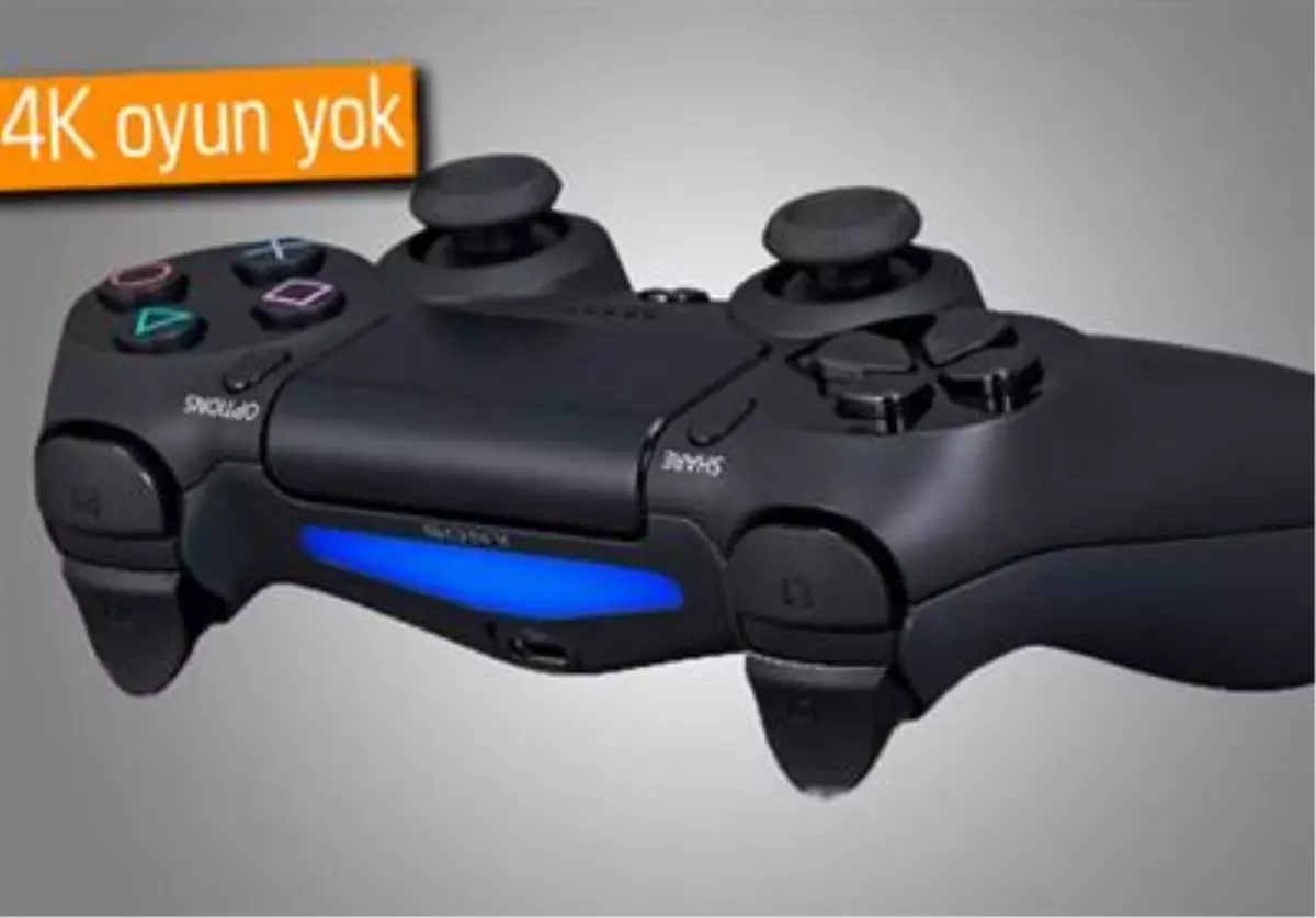 Ps4, 4k Oyunlara Destek Vermeyecek. 3d Oyun da Hedefte Değil