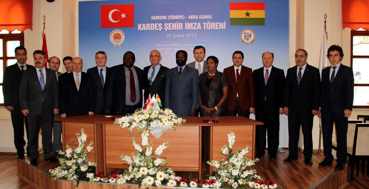 Samsun\'a Afrikalı Kardeş