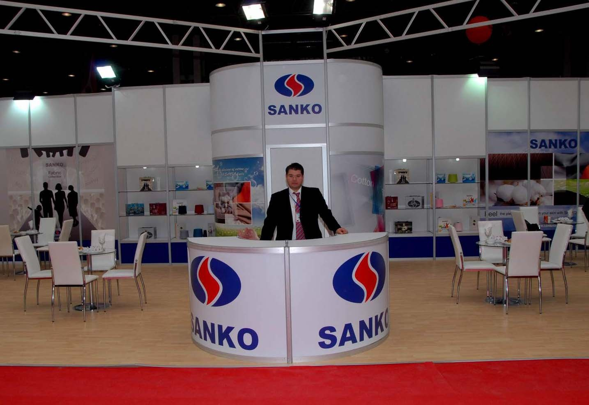 Sanko Tekstil, Pentex Fuarı\'nda Stant Açtı