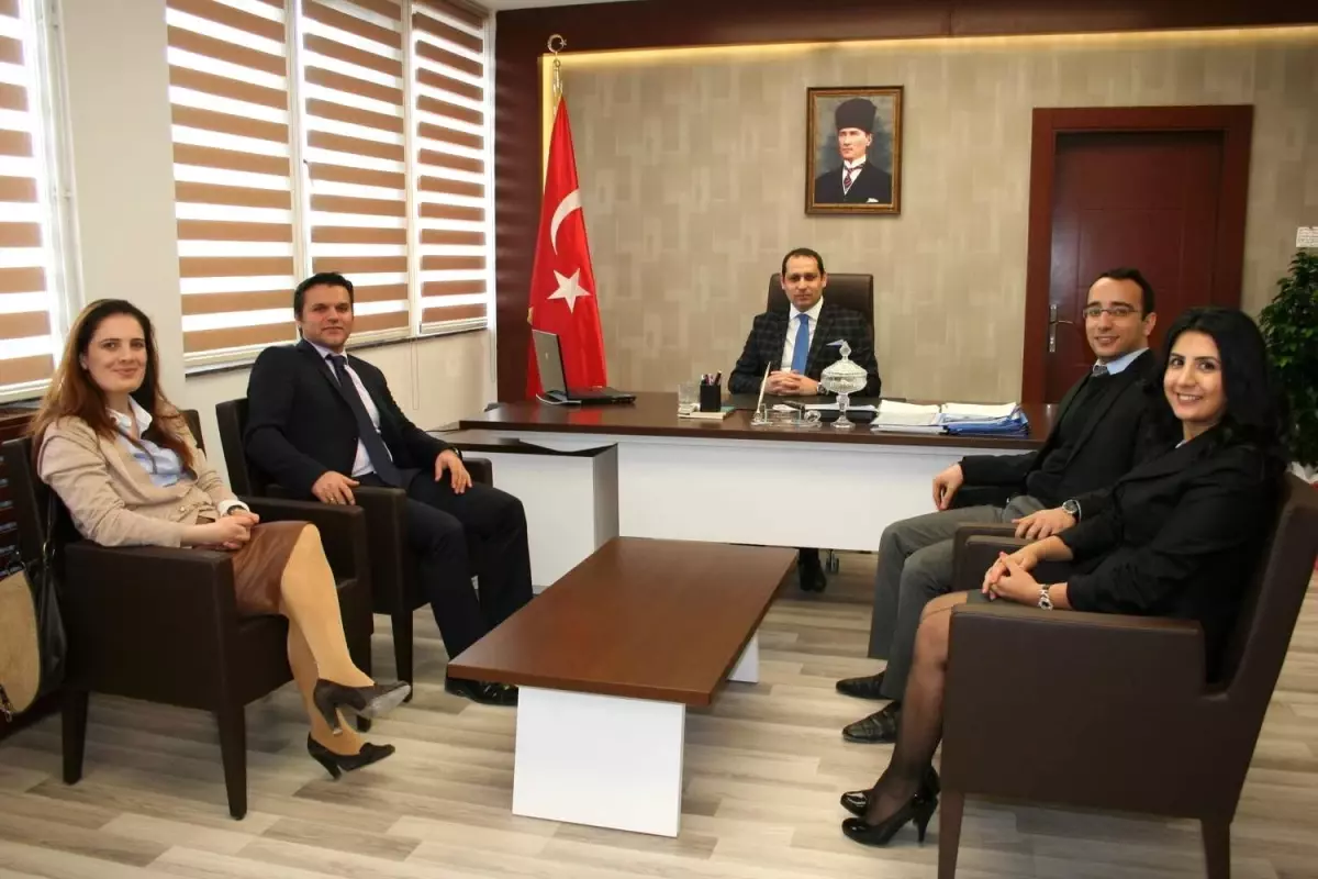 Araban Adliyesi Çalışanlarından Kaymakam Karabektaş'a Ziyaret