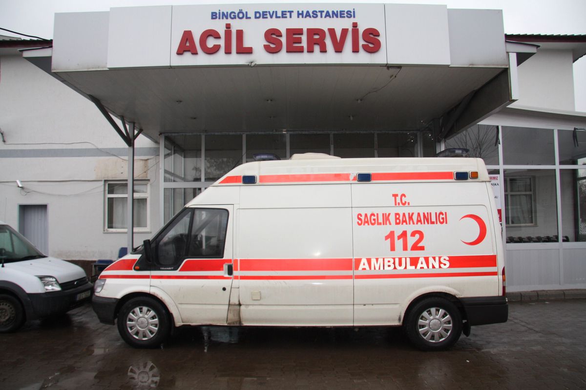 Bingöl\'de Trafik Kazası, 1 Yaralı