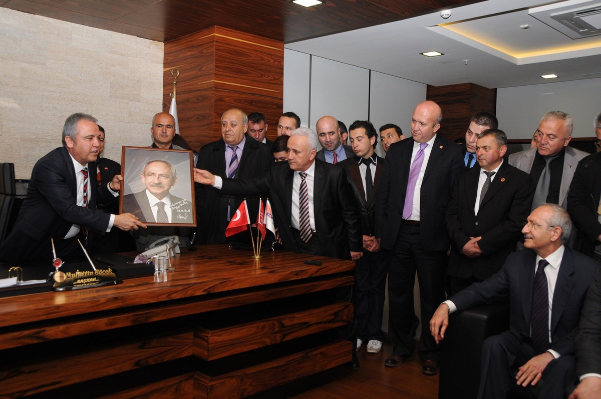 CHP Lideri Kılıçdaroğlu\'nun Antalya Ziyareti
