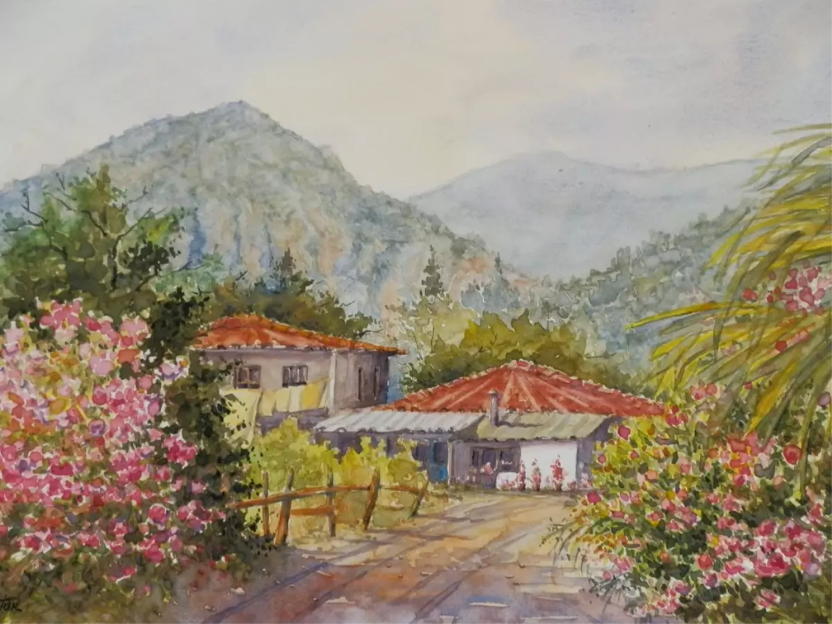 "Çiçekli Oda" Başlıklı ve Çiçek Konulu Karma Resim Sergisi